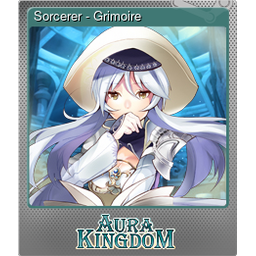 Sorcerer - Grimoire (Foil Trading Card)