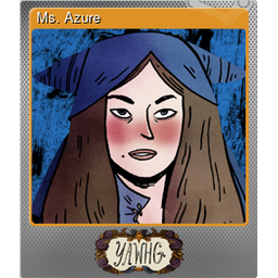 Ms. Azure (Foil Trading Card)