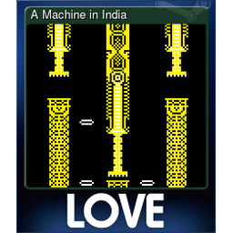 A Machine in India (Trading Card)