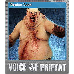 Zombie Cook (Foil Trading Card)