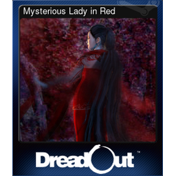 Mysterious Lady in Red (Trading Card)