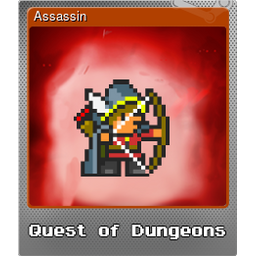 Assassin (Foil Trading Card)