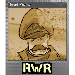 Iosef Kozlov (Foil Trading Card)
