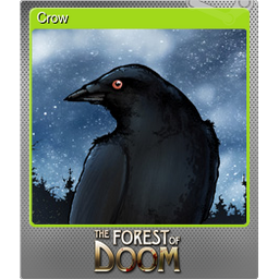 Crow (Foil Trading Card)