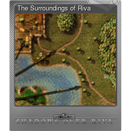 The Surroundings of Riva (Foil Trading Card)