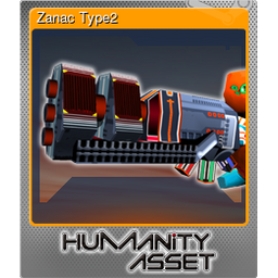 Zanac Type2 (Foil Trading Card)