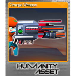 Omega Weapon (Foil Trading Card)