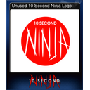 Unused 10 Second Ninja Logo