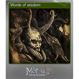 Words of wisdom (Foil)