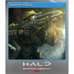 Spartan Davis (Foil Trading Card)