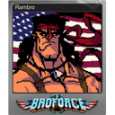 Rambro (Foil Trading Card)