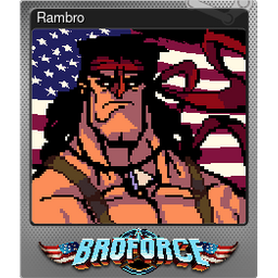 Rambro (Foil Trading Card)
