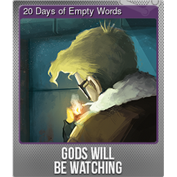 20 Days of Empty Words (Foil)