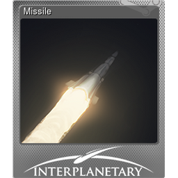 Missile (Foil Trading Card)