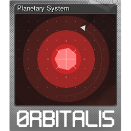Planetary System (Foil Trading Card)