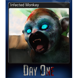 Infected Monkey (Trading Card)