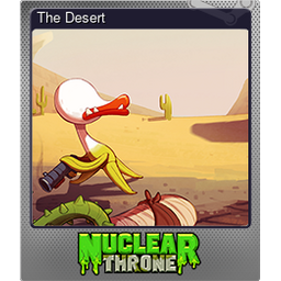 The Desert (Foil Trading Card)