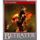 Burning Man (Foil Trading Card)