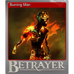 Burning Man (Foil Trading Card)