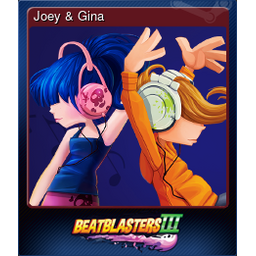 Joey & Gina (Trading Card)