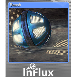 Beach (Foil Trading Card)