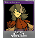 Thicker than water (Foil)