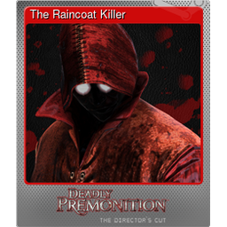 The Raincoat Killer (Foil Trading Card)