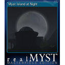 Myst Island at Night (Trading Card)