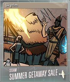Series 1 - Card 8 of 10 - Skyrim