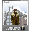Socialist (Foil Trading Card)