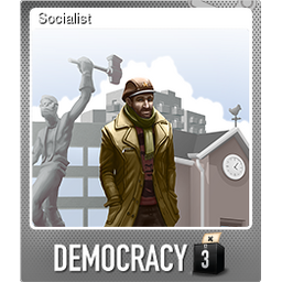 Socialist (Foil Trading Card)