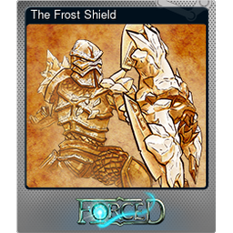 The Frost Shield (Foil Trading Card)