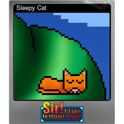 Sleepy Cat (Foil)