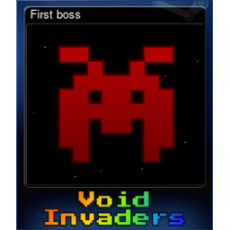 First boss