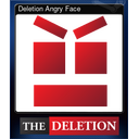 Deletion Angry Face