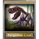 Skeleton Dinosaur (Foil)