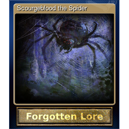Scourgeblood the Spider