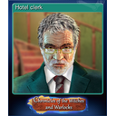 Hotel clerk (Trading Card)