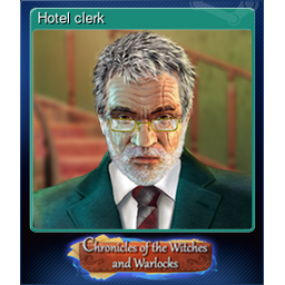 Hotel clerk (Trading Card)