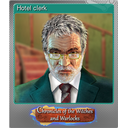 Hotel clerk (Foil Trading Card)