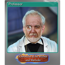Professor (Foil Trading Card)