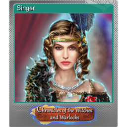 Singer (Foil Trading Card)