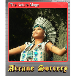 The Nature Mage (Foil Trading Card)