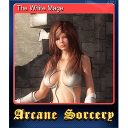 The White Mage (Trading Card)