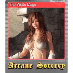 The White Mage (Foil Trading Card)