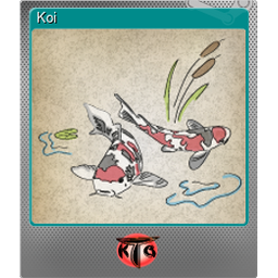 Koi (Foil Trading Card)