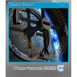 Space Station (Foil Trading Card)