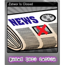 Zatwor Is Closed (Foil)