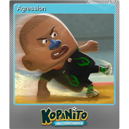 Agression (Foil Trading Card)