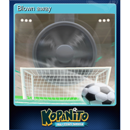 Blown away (Trading Card)